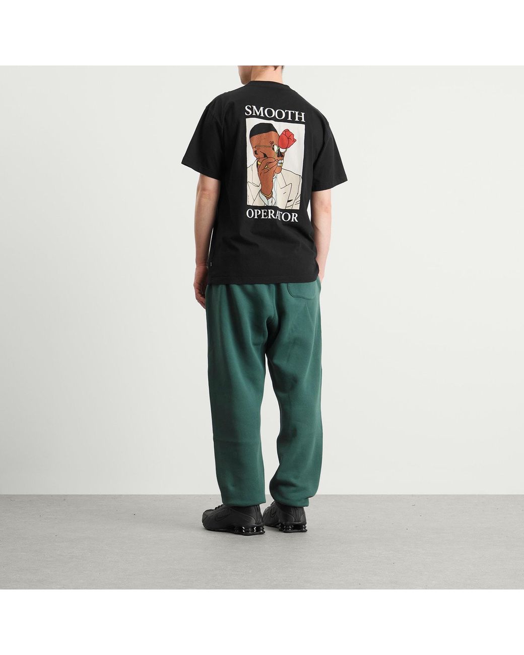 PATTA Black Smooth Operator T-Shirt for men