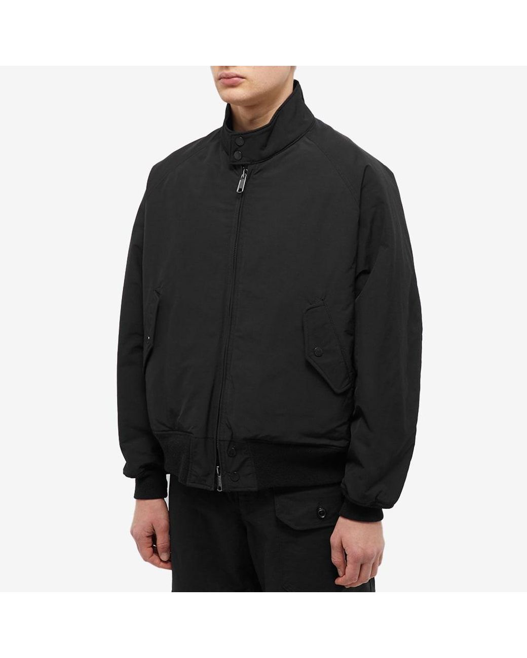 Baracuta X Engineered Garments G9 Ma1 Harrington Jacket in Black