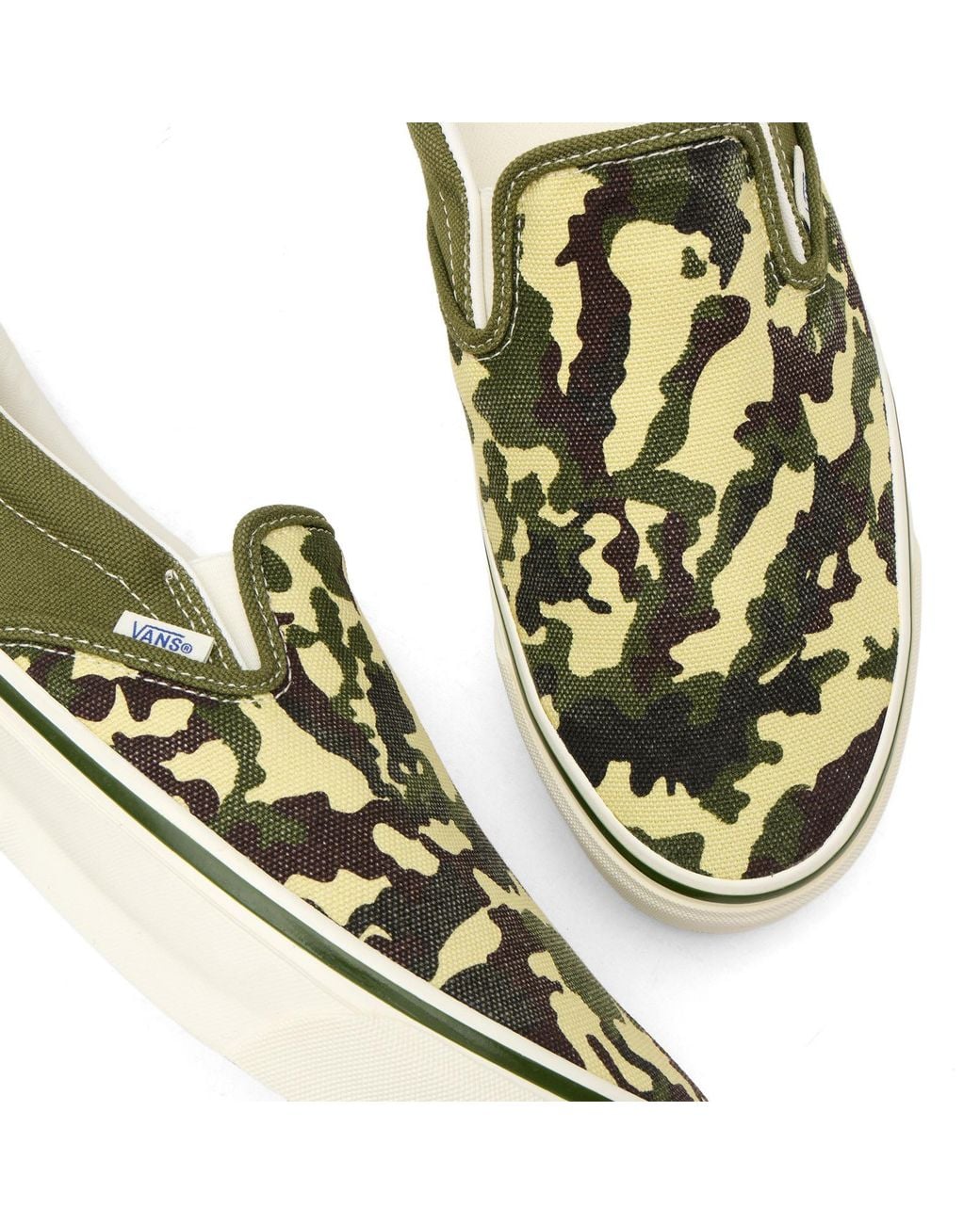 Vans Green Lx Classic Slip-On 98 Sneaker