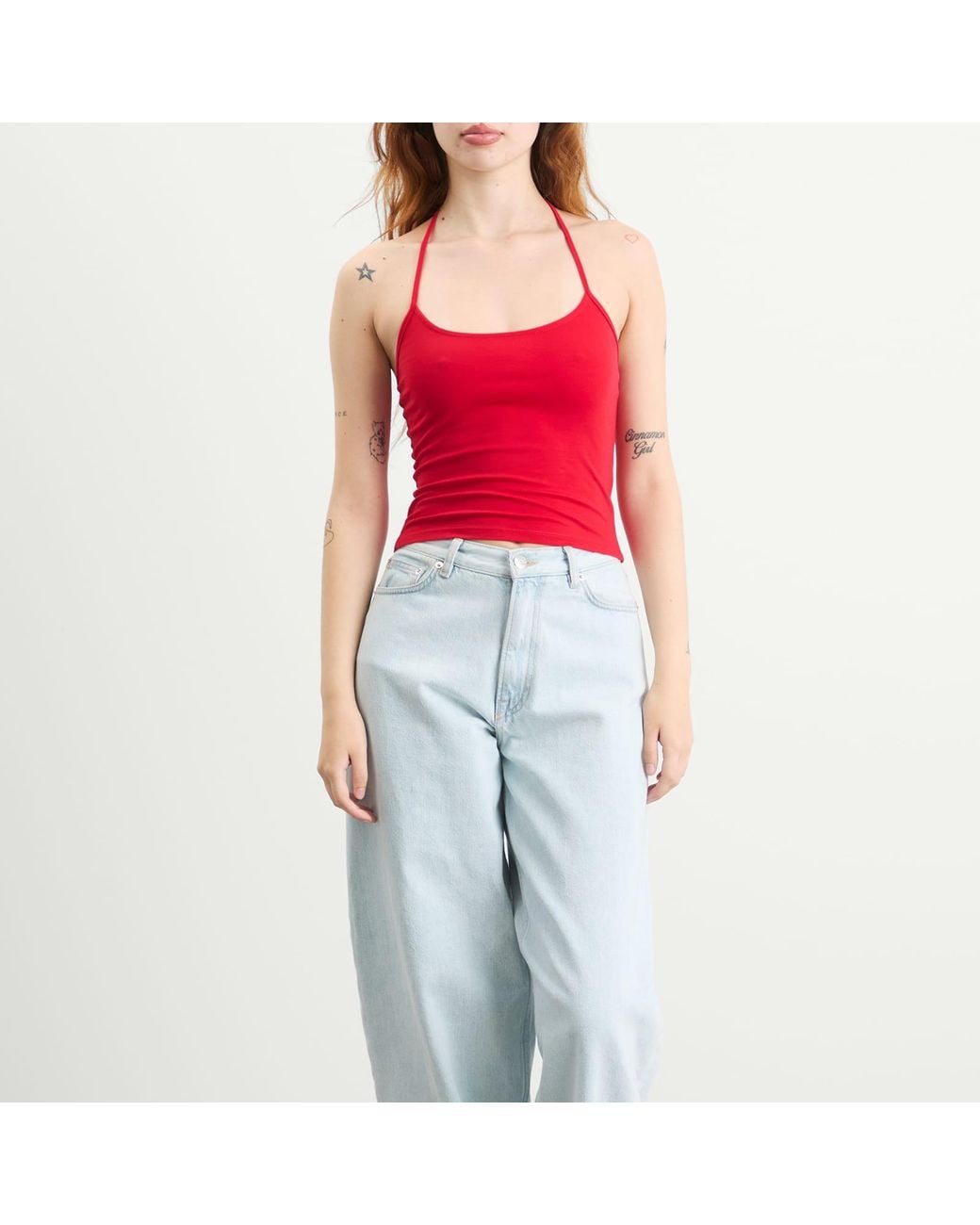 Feners Red Gresca Top