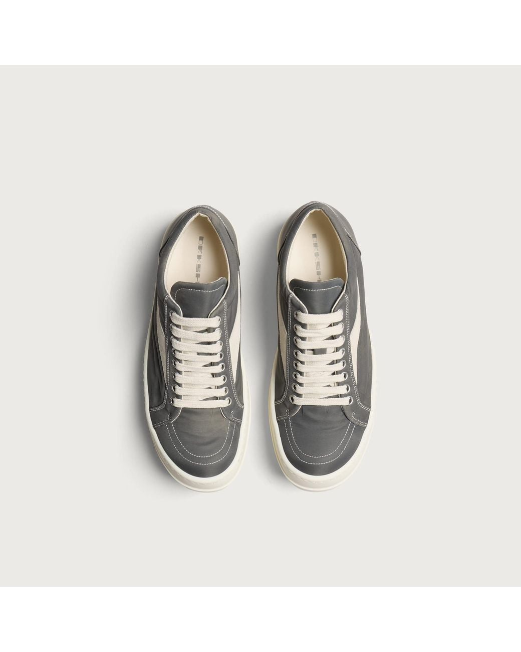 Rick Owens White Vintage Sneaks