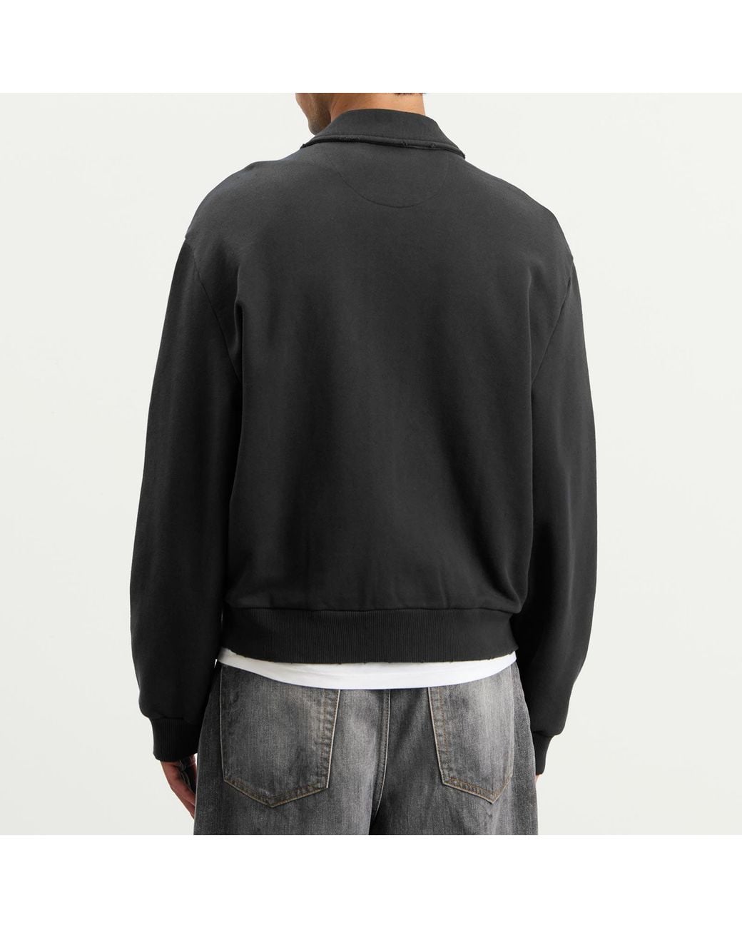 Acne Black Fokot U Zip 1996 Jacket for men