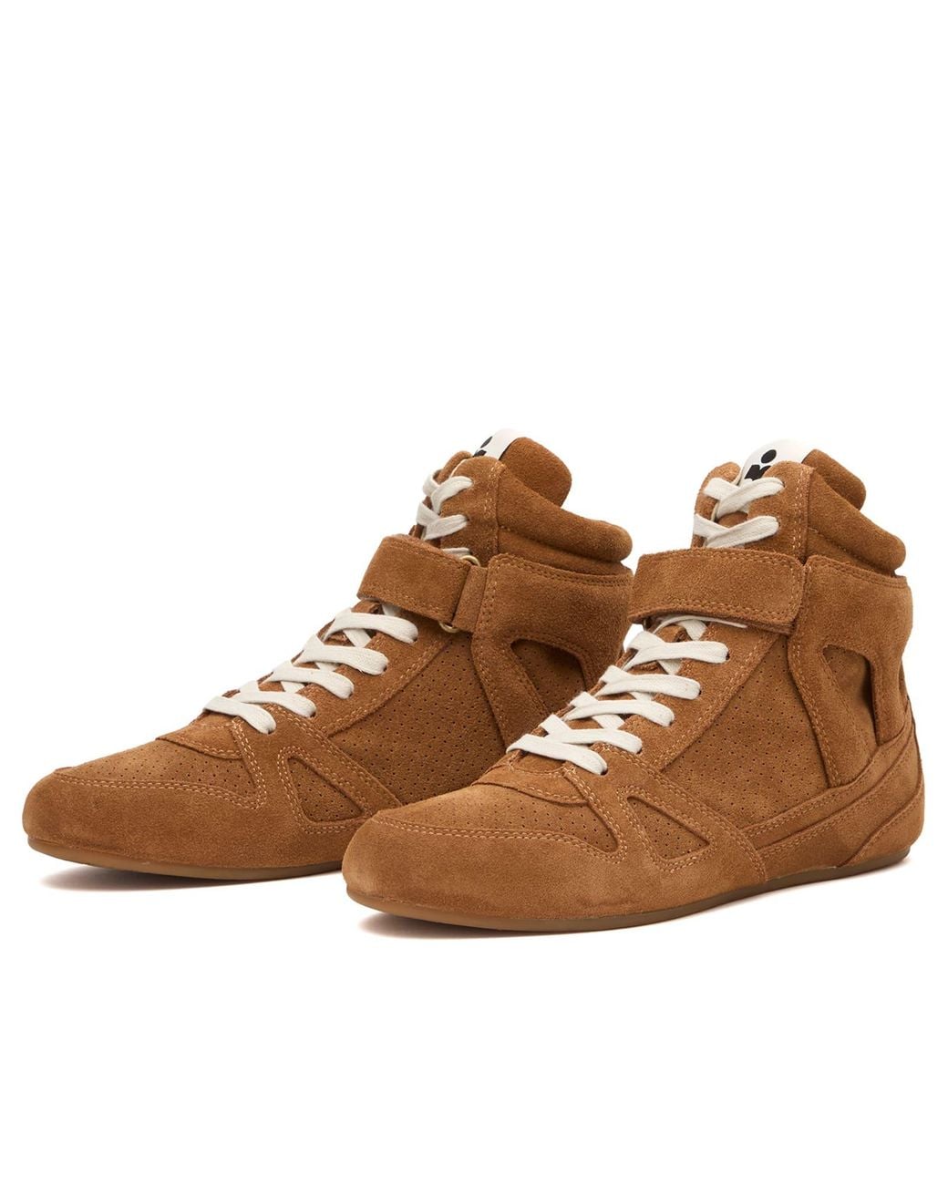Isabel Marant Brown Senny High Sneakers