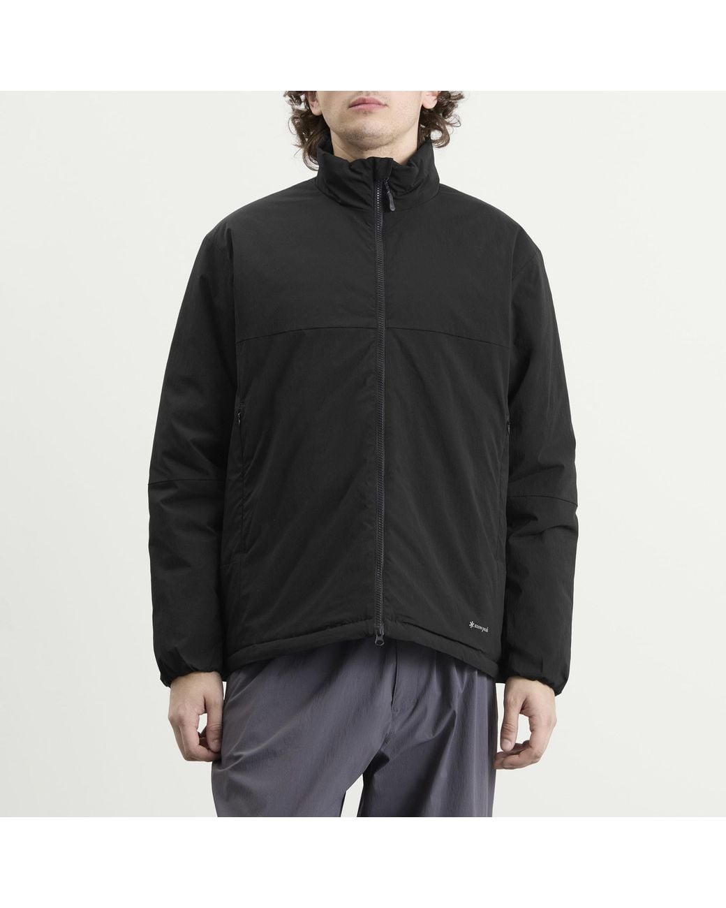 Snow Peak Black New Standard Padded Jacket for men