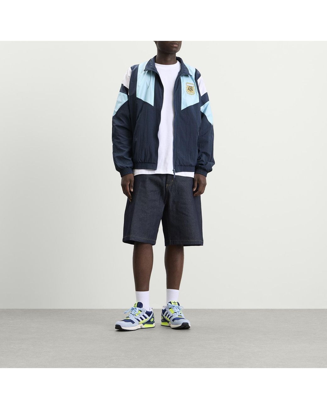 Adidas Blue Afa Eqt Track Top for men