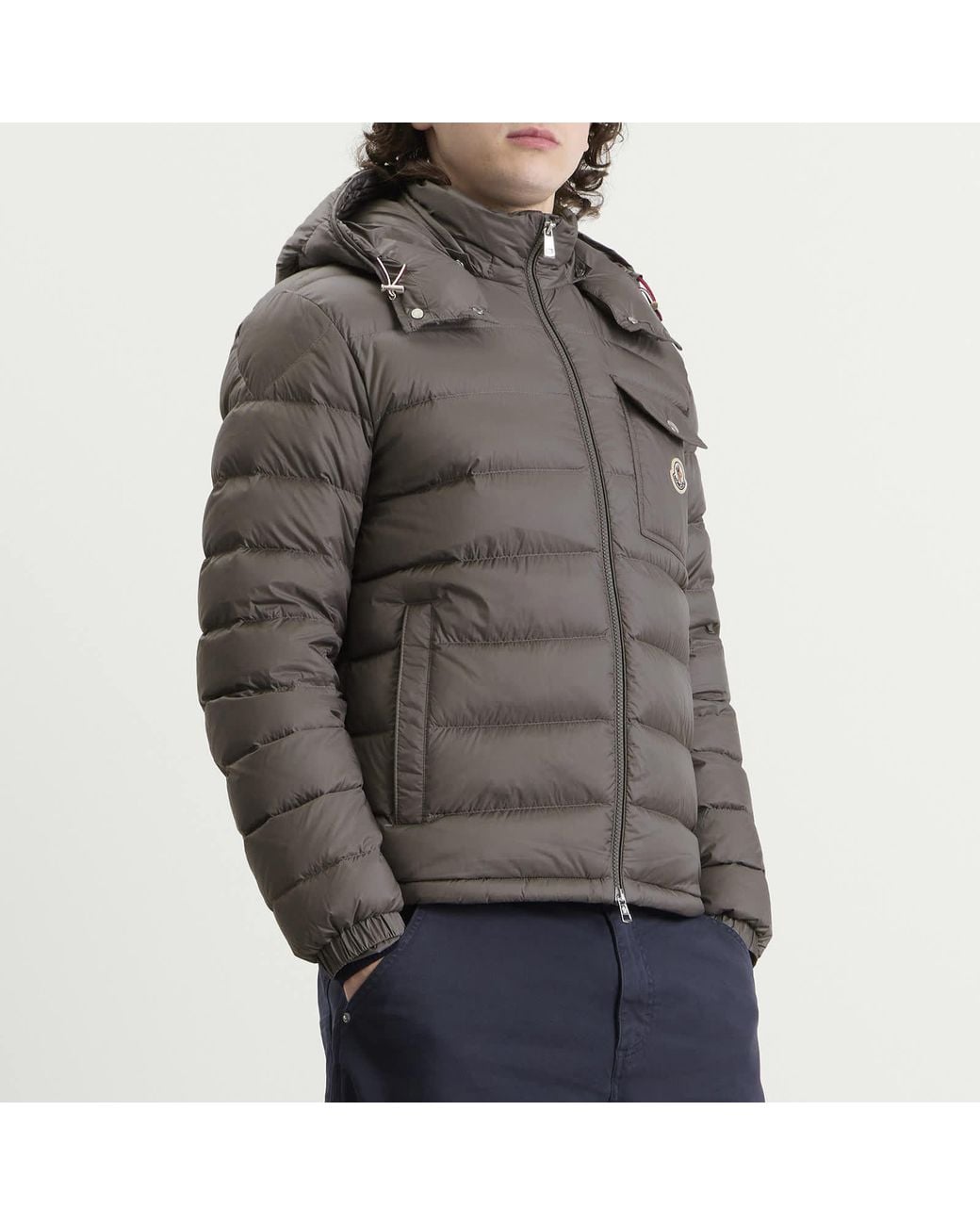 Moncler Gray Verith Jacket for men