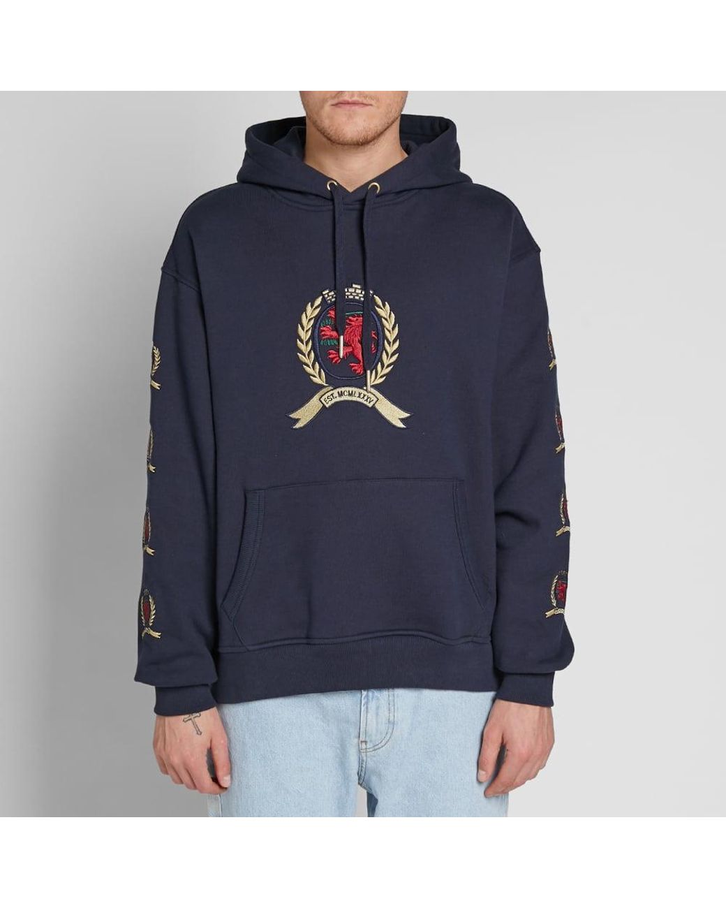 Tommy Hilfiger 6.0 Crest Hoody M29 in Blue for Men | Lyst