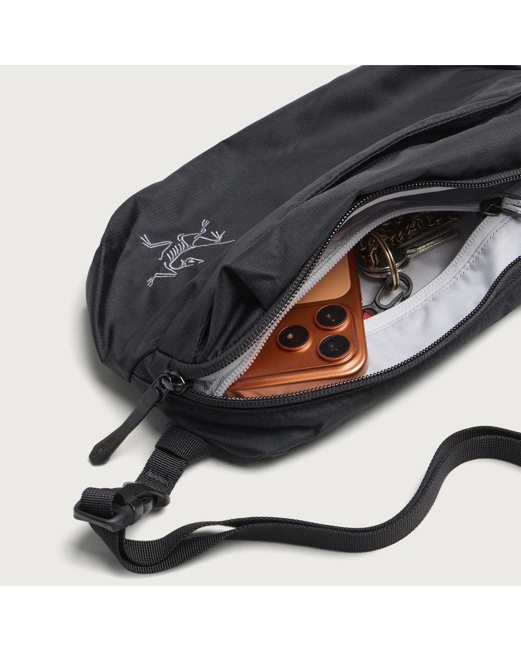 Arc'teryx Black Heliad Crossbody Bag