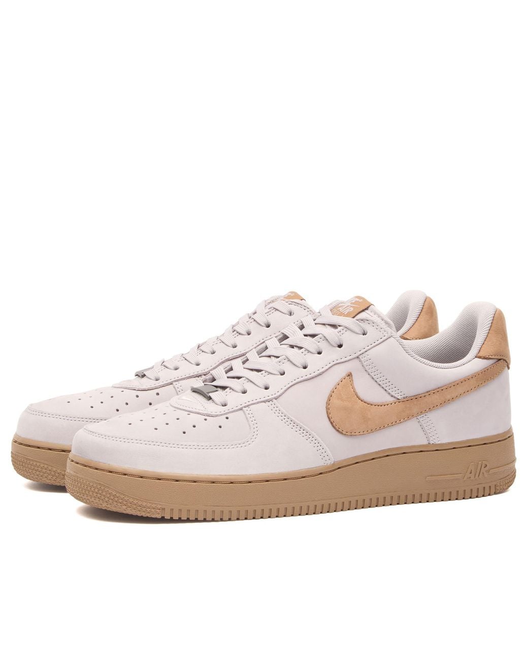Nike White Air Force 1 Low Retro Prm Qs Sneaker for men