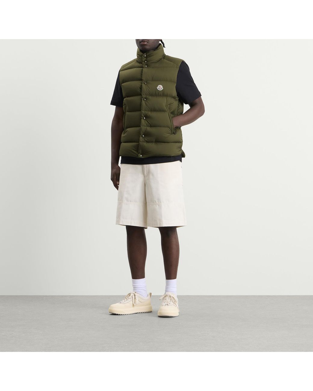 Moncler Green Tibb Vest for men