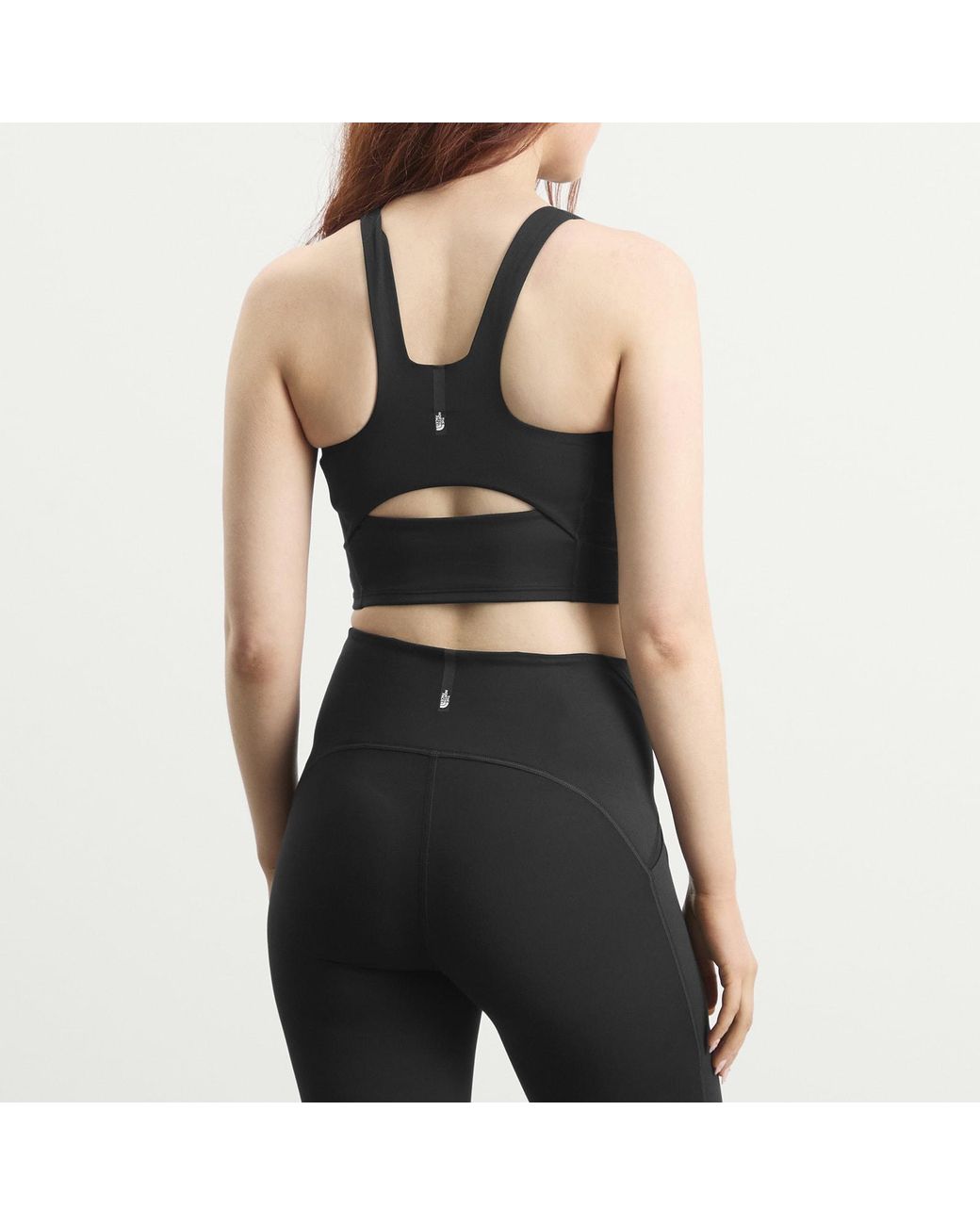 The North Face Black Jaida Long Line Bra
