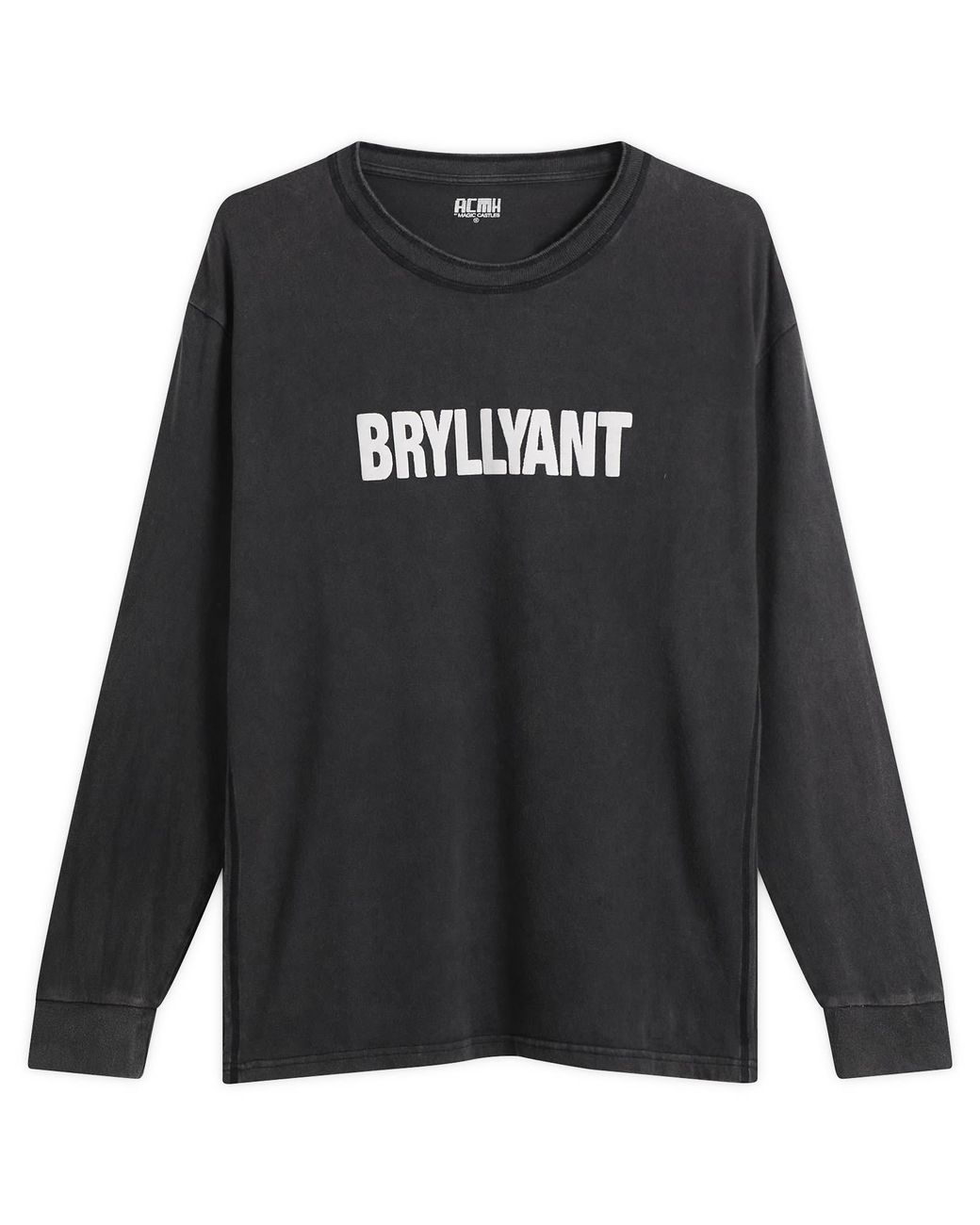 ACMH by Magic Castles Black Bryllyant Long Sleeve T-Shirt for men