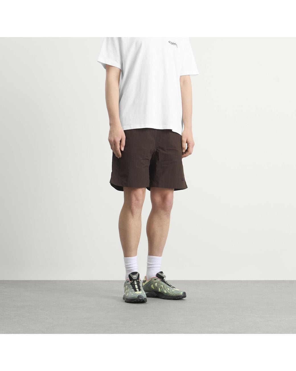 Gramicci Brown Nylon Packable G-Short for men