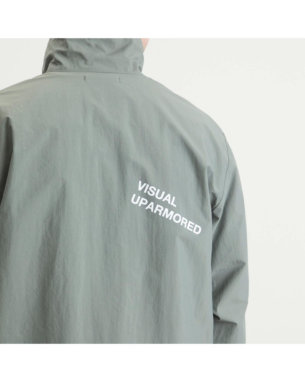 (w)taps Gray Track Jacket for men