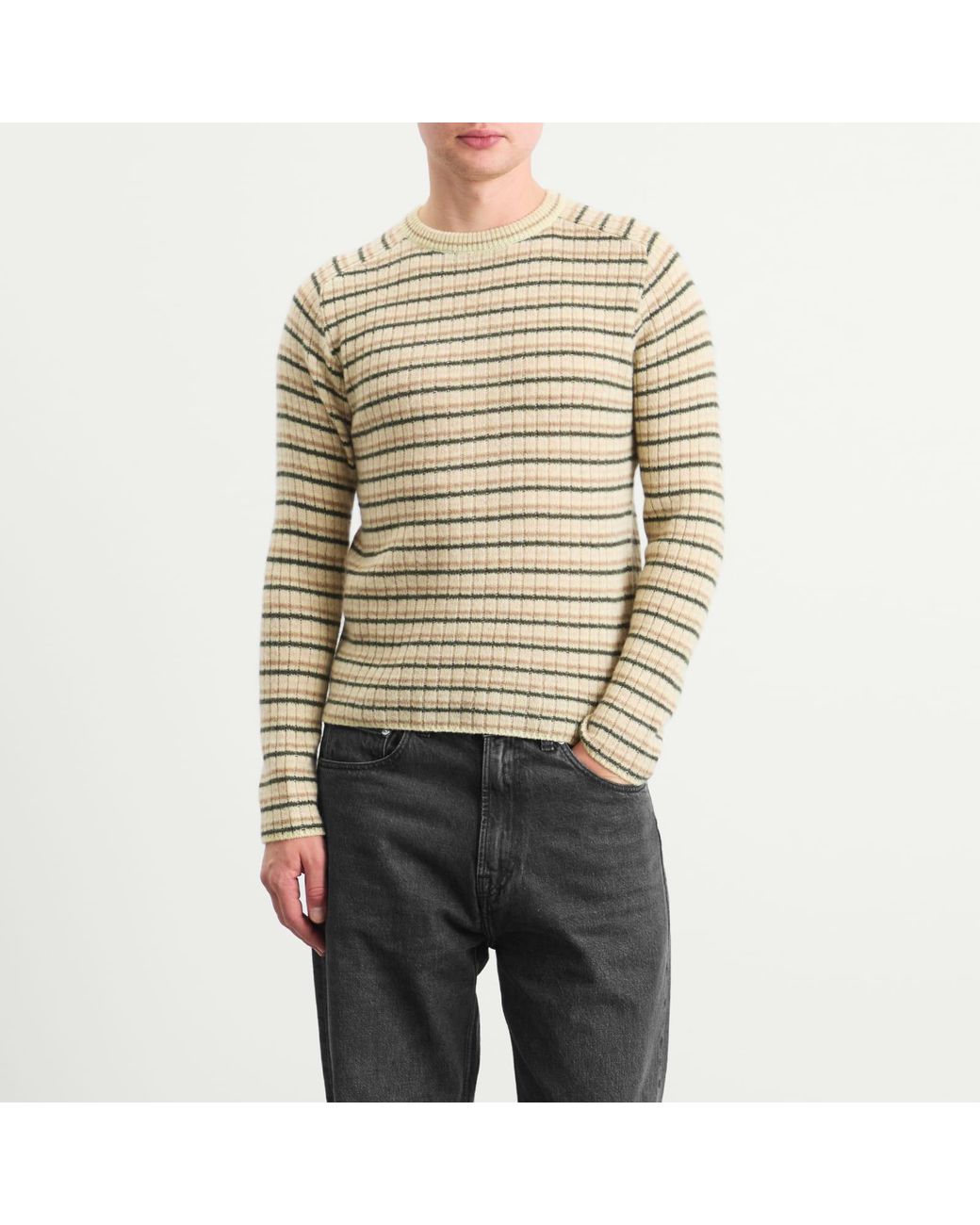 auralee-Ivory-Stripe-Shetland-