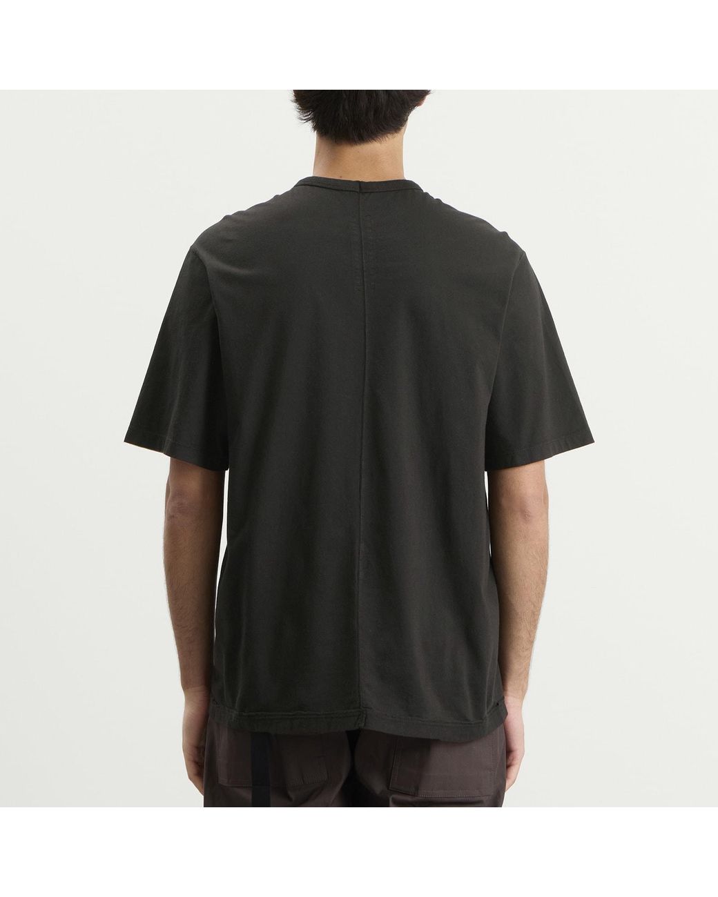 Rick Owens Black Brad T -Shirt for men