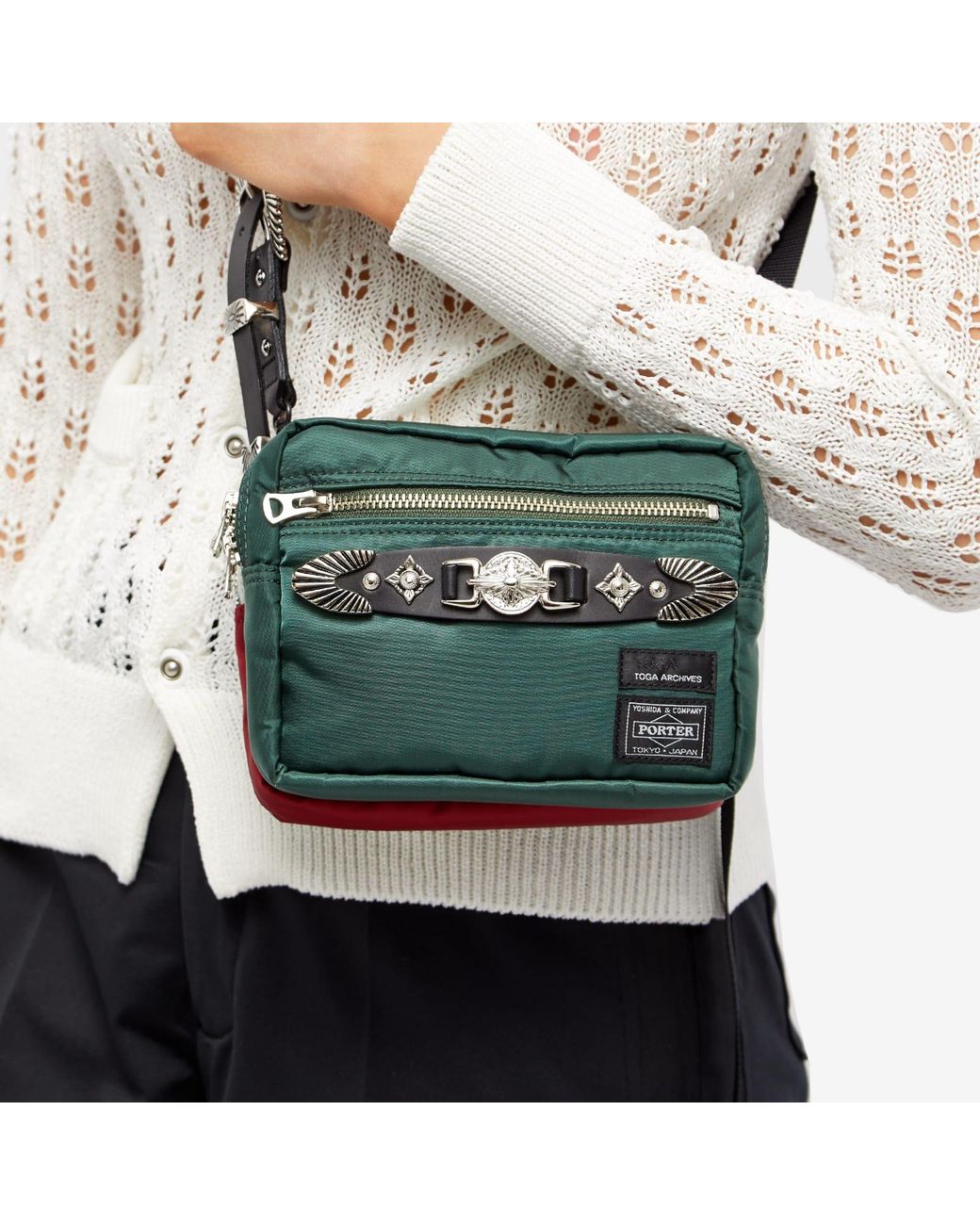 Toga X Porter Belt Bag in Green | Lyst Australia