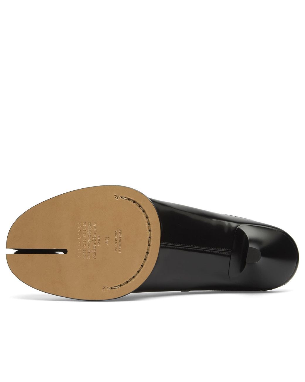 Maison Margiela Black Tabi City Evening Mules