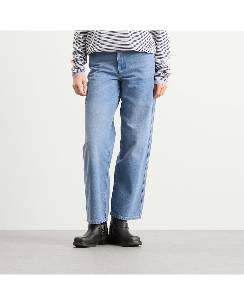 Denum Blue Color Code Damson Madder Drew Jeans in Blue | Lyst