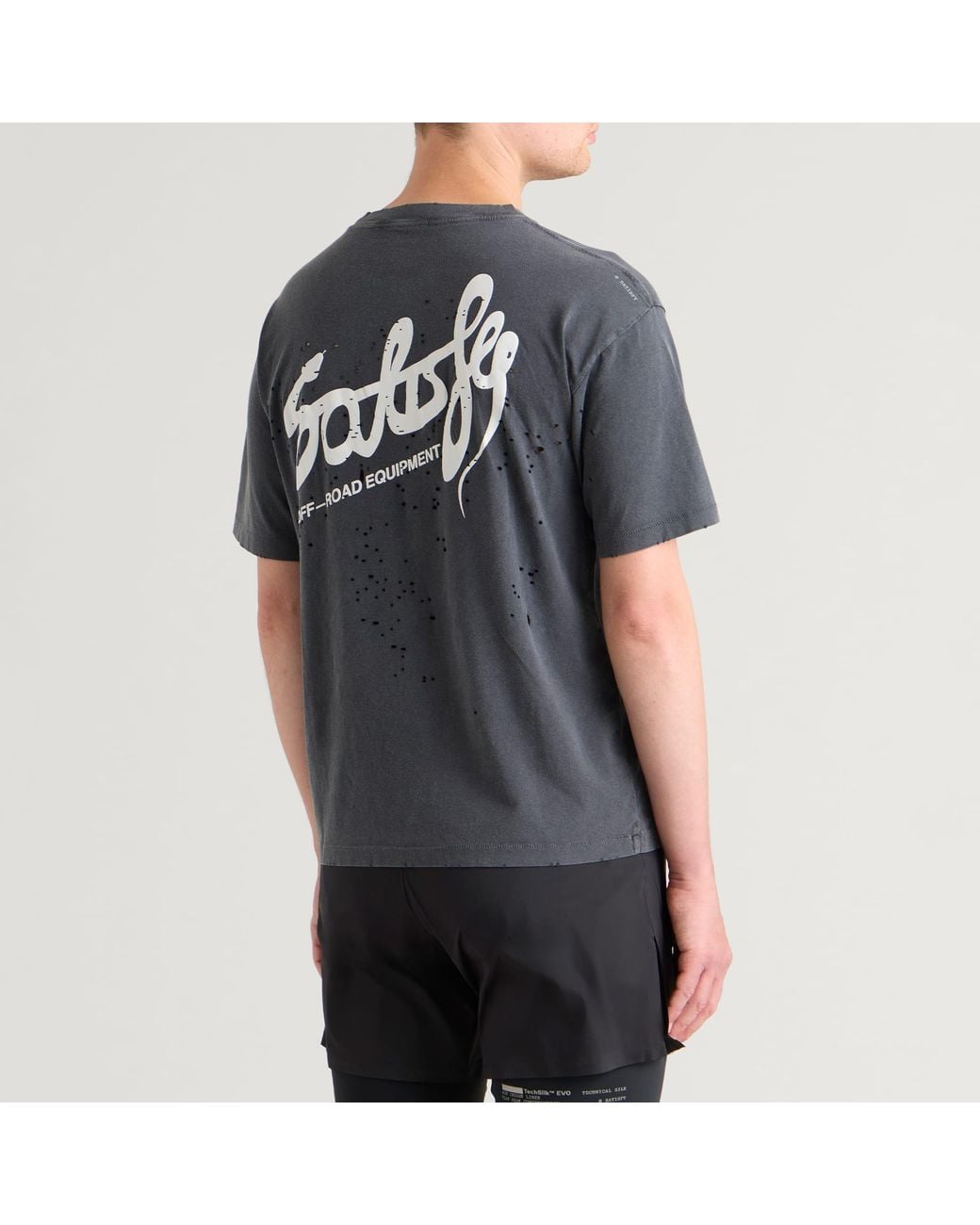 Satisfy Blue Mothtech Eagle T-Shirt for men