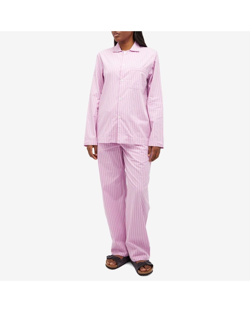 Tekla Pink Sleep Shirt