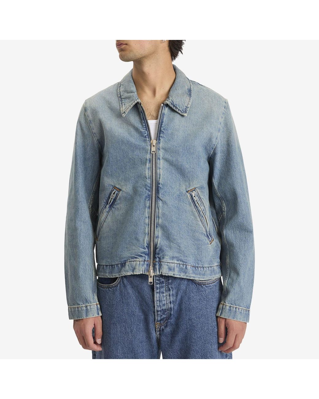 Won Hundred Blue Dutton Denim Jacket for men