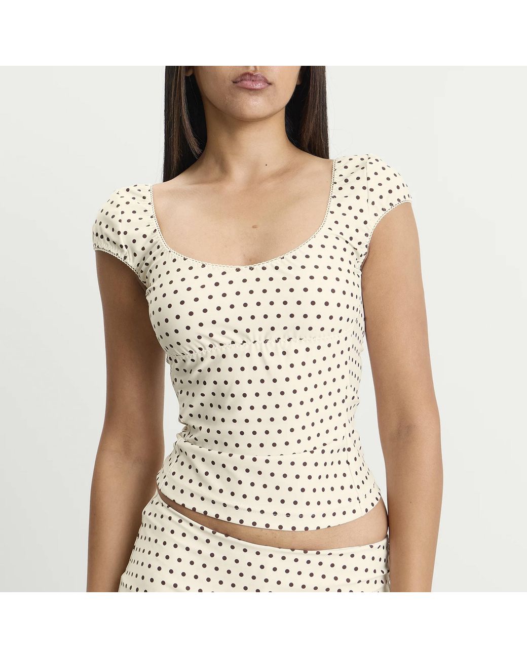 Many Many Clothes White The Isla Top