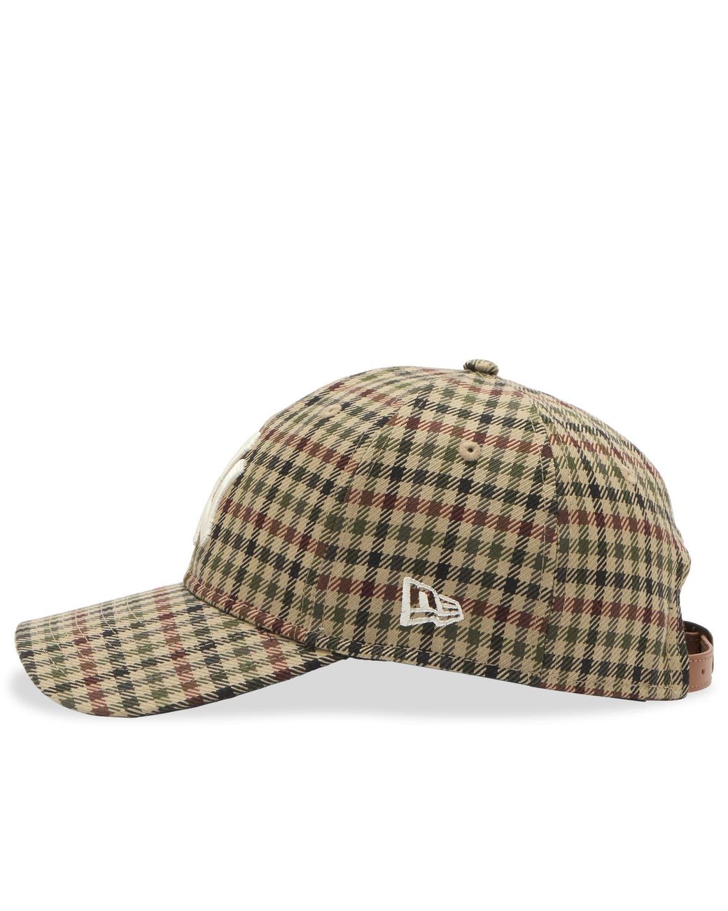 KTZ Brown New York Yankees Check Olmetex 9Twenty Cap