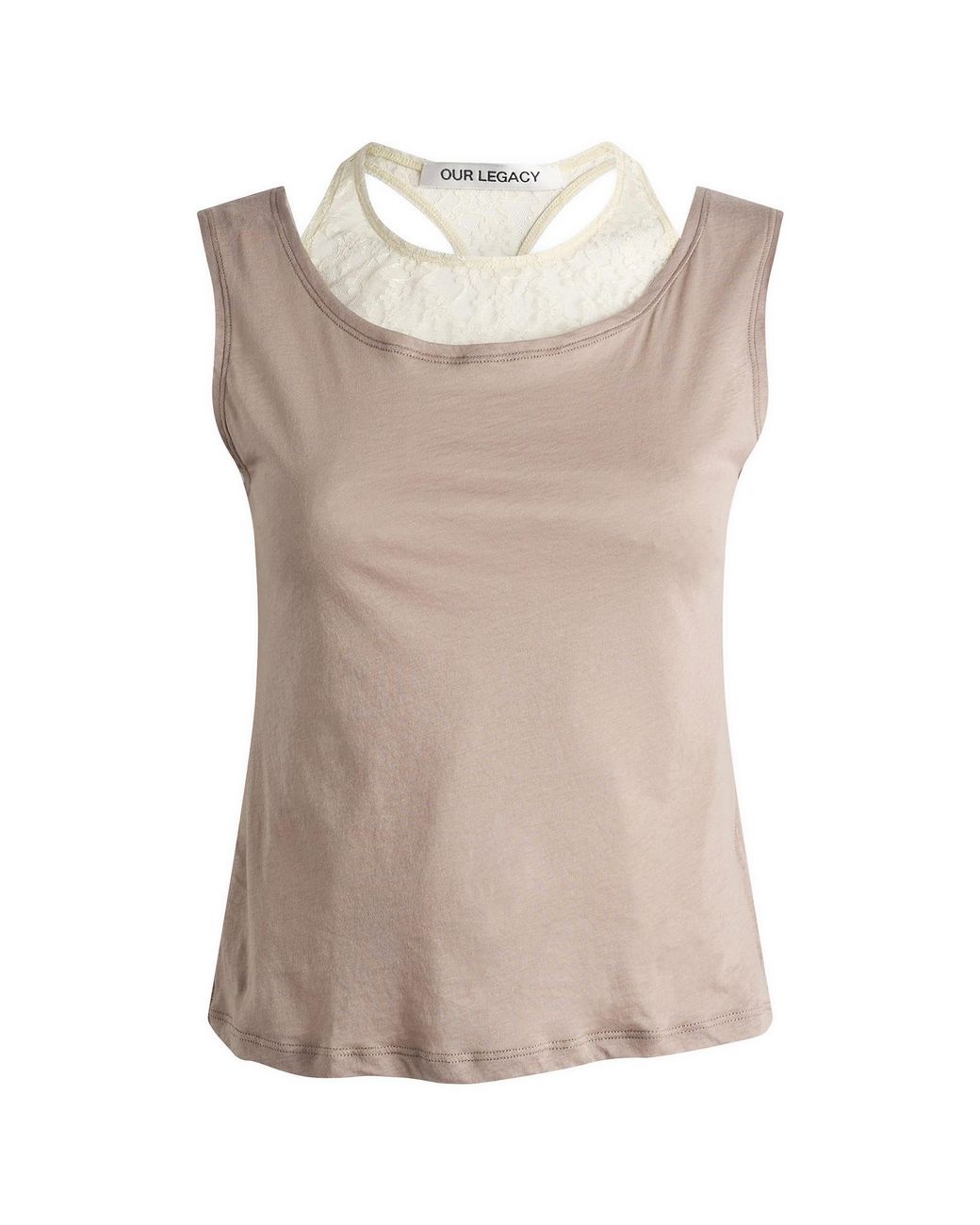 Our Legacy Brown Swim Tank Top