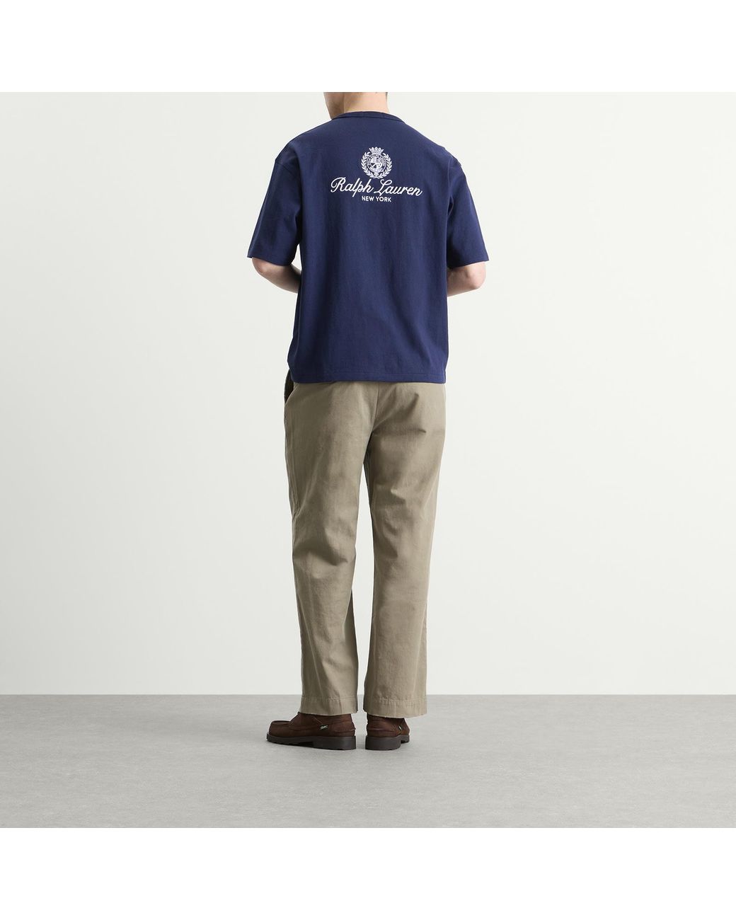 Polo Ralph Lauren Blue Crest Logo T-Shirt for men