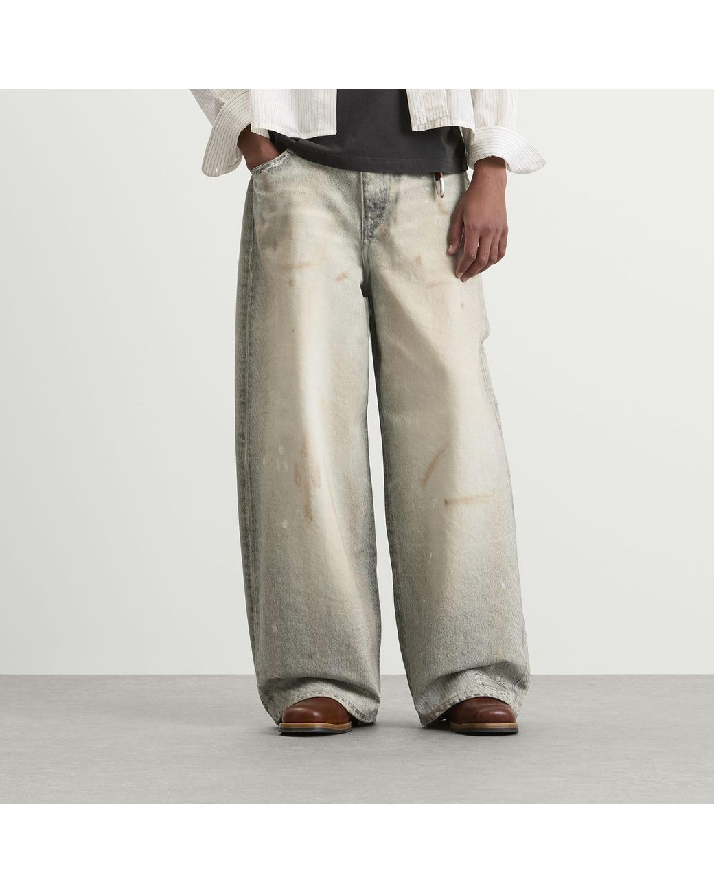 Won Hundred Natural Lyon Printed Denim Jeans for men