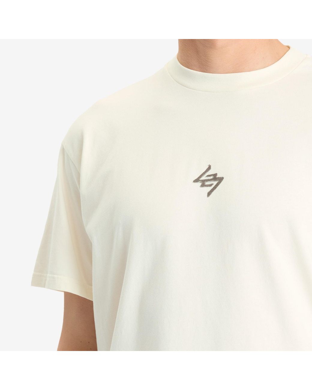 REPRESENT 247 White Motion Oversized T-Shirt for men