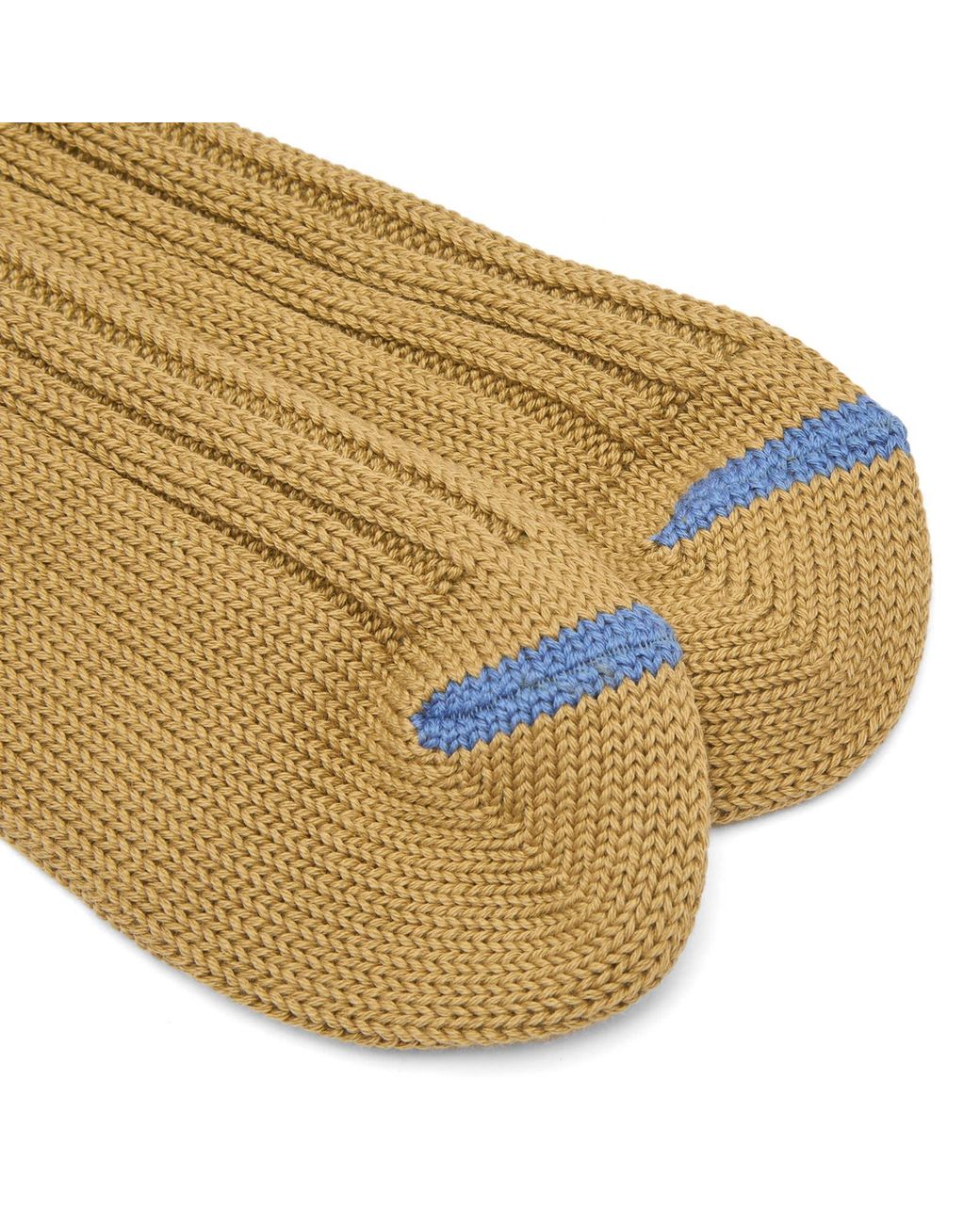 RoToTo Brown Chunky Ribbed Crew Sock