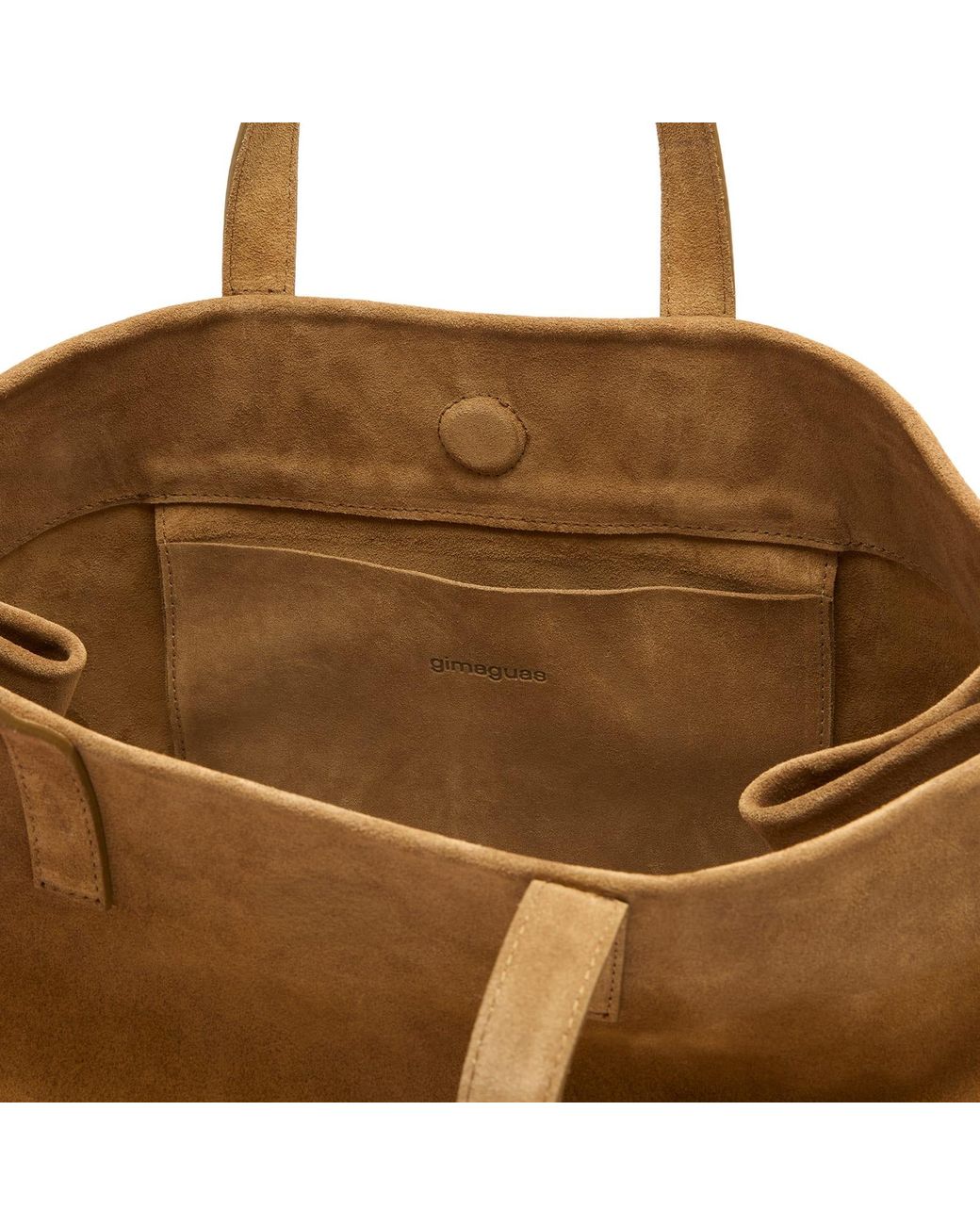 GIMAGUAS Brown Maxi Shopper Bag