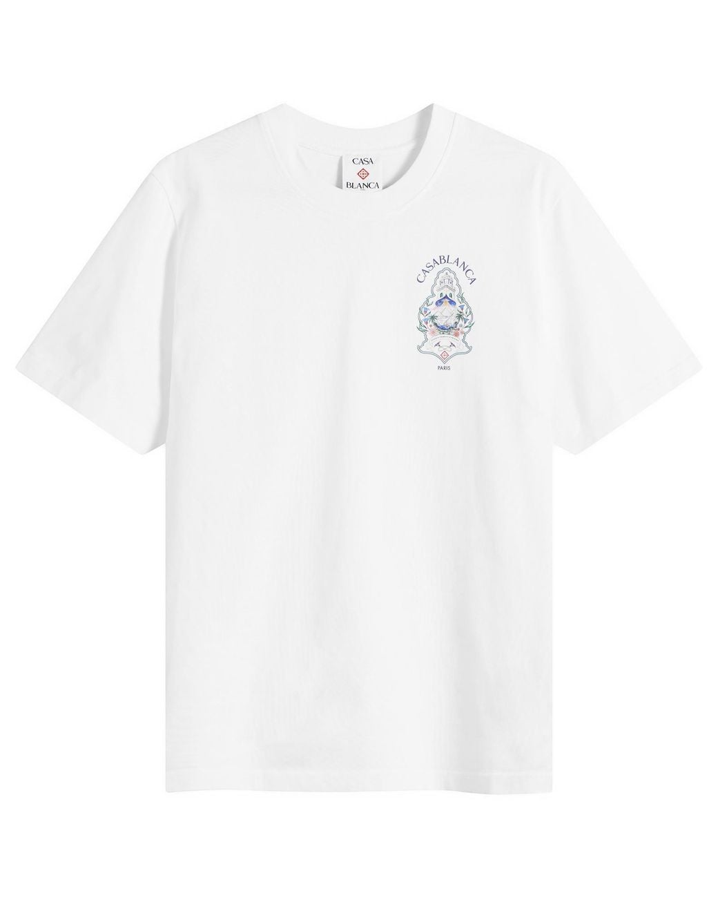 Casablanca White Hotel T-Shirt for men