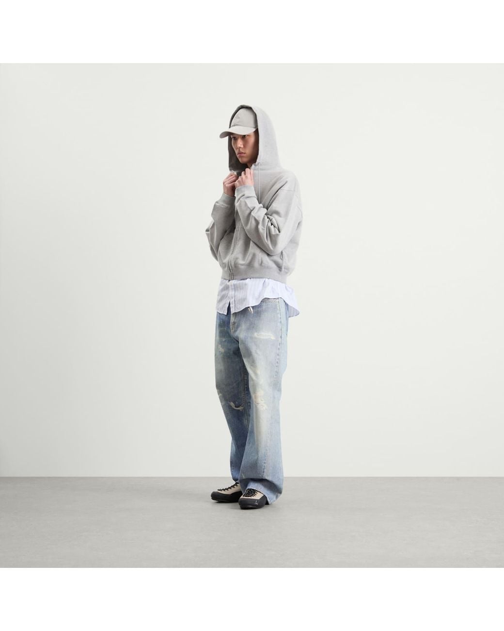 Denum Blue Color Code Our Legacy Third Cut Jeans in Blue for Men | Lyst