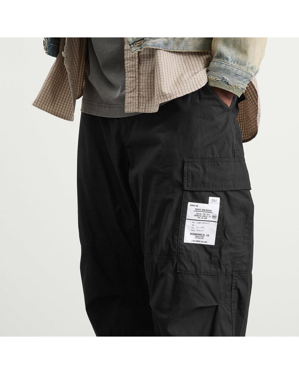 Neighborhood Gray Bdu Pants for men