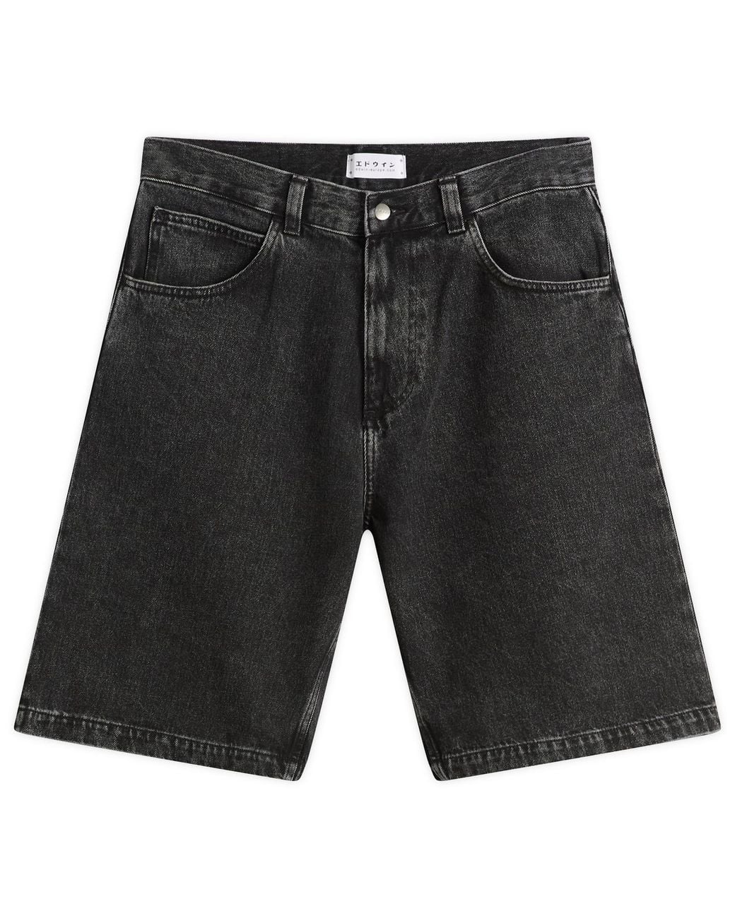 Edwin Gray Denim Worker Shorts for men