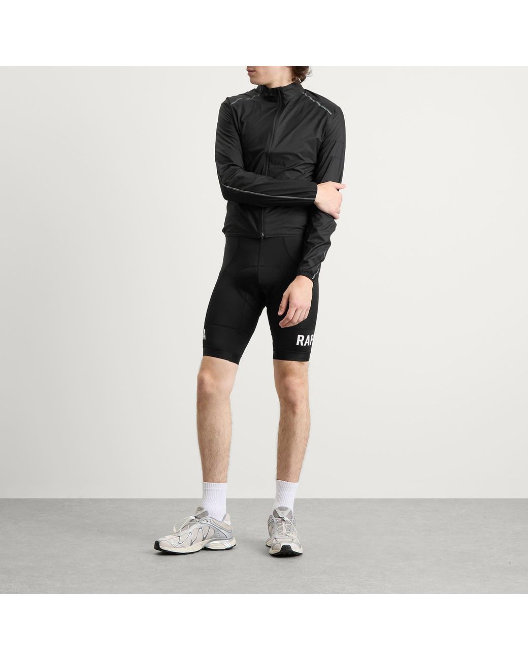 Rapha Black Brevet Element Wind Jacket for men