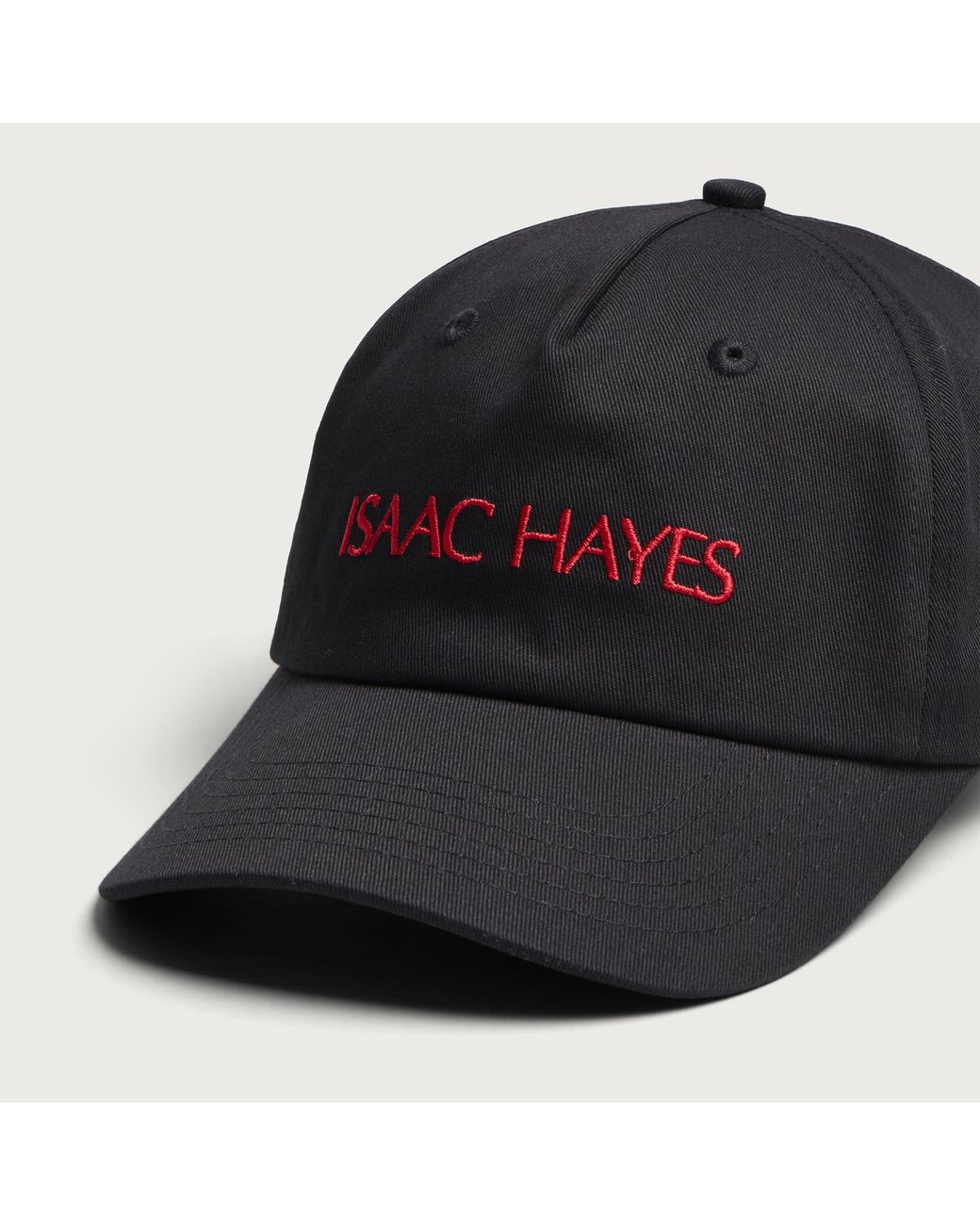 Butter Goods Black Isaac Hayes 5 Panel Cap for men