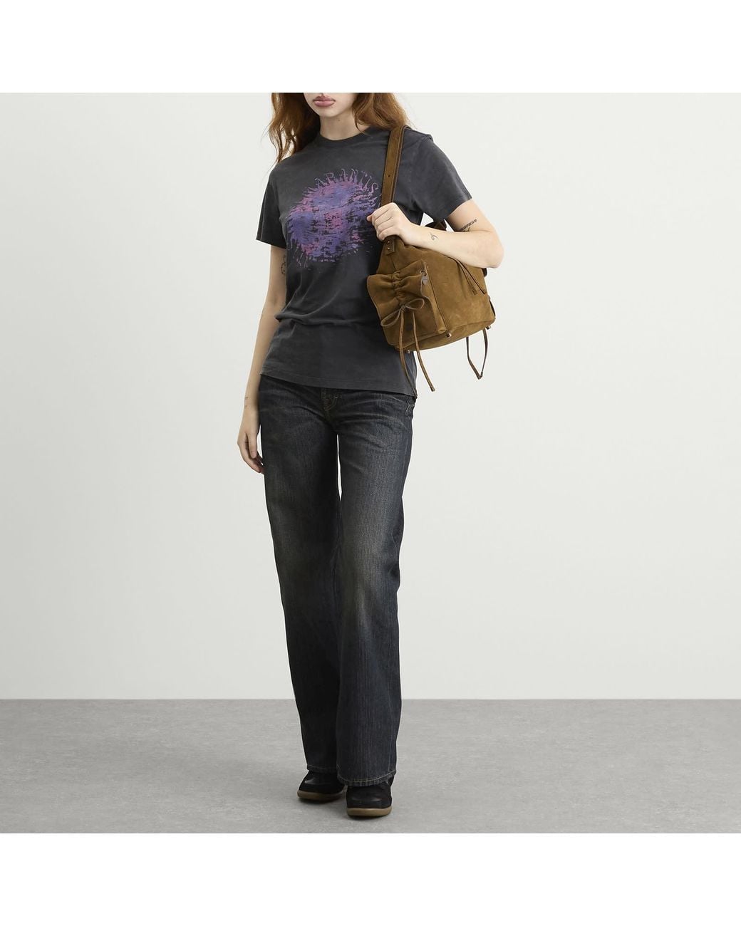 Isabel Marant Gray Zoeline T-Shirt