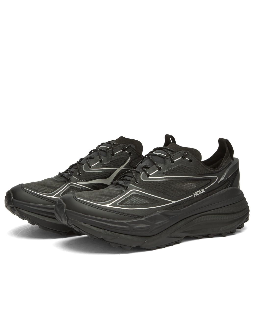 Hoka One One Black U Stinson One7 Sneaker
