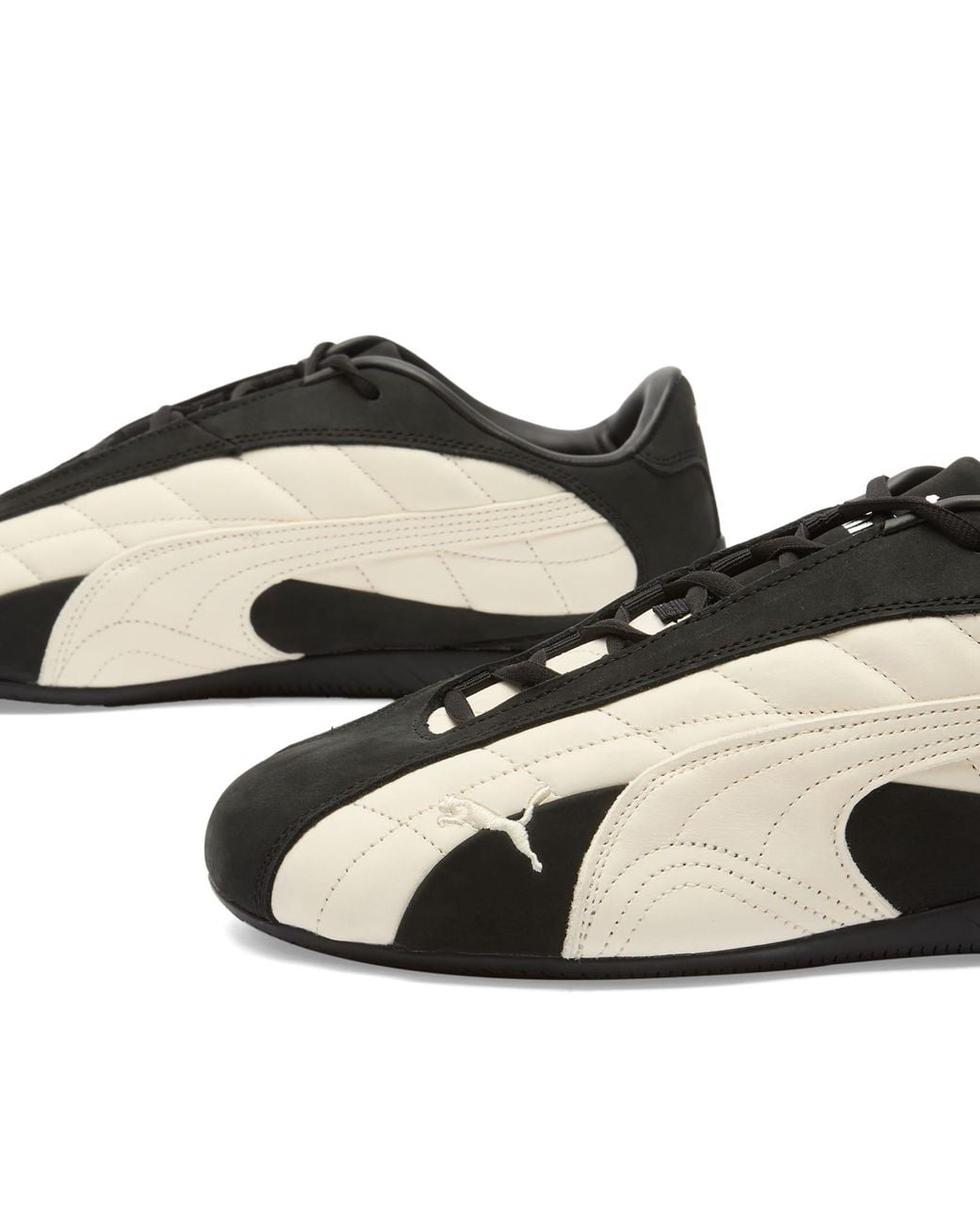 PUMA Brown Speedcat Plus Quilted Sneaker