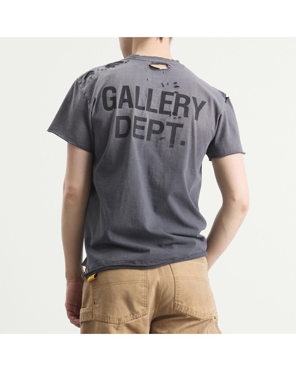 GALLERY DEPT. Gray Salvage T-Shirt for men