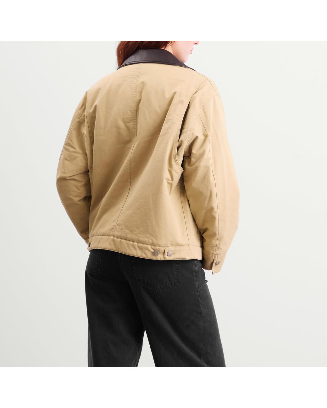 DUNST Natural Canvas Work Jacket