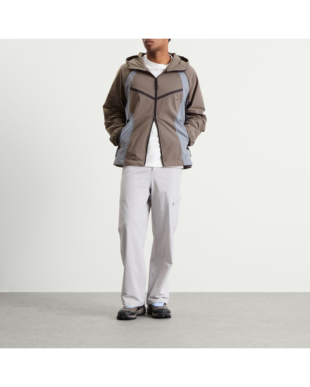 Nike Tech Woven Pro Jacket in Grey for Men | Lyst UK