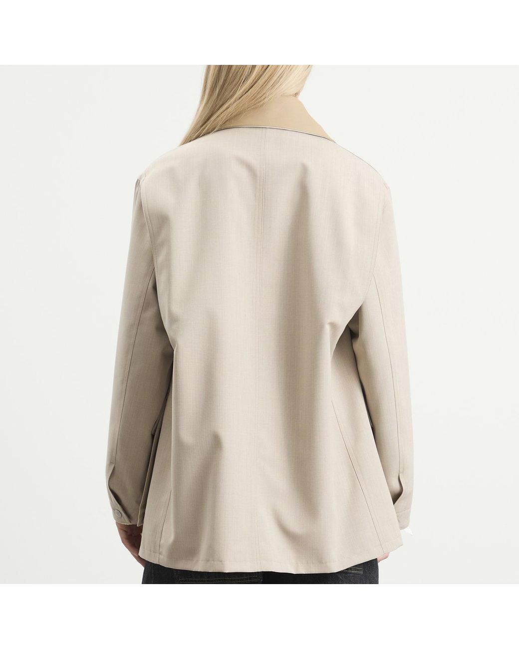 Auralee Natural Wool Max Canvas Blouson