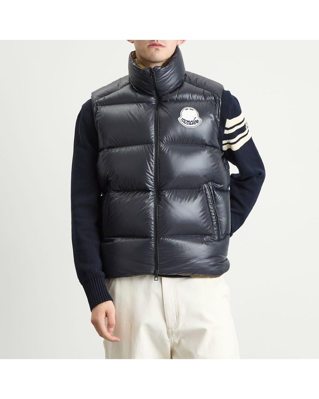 Moncler Black Lipsi Vest for men