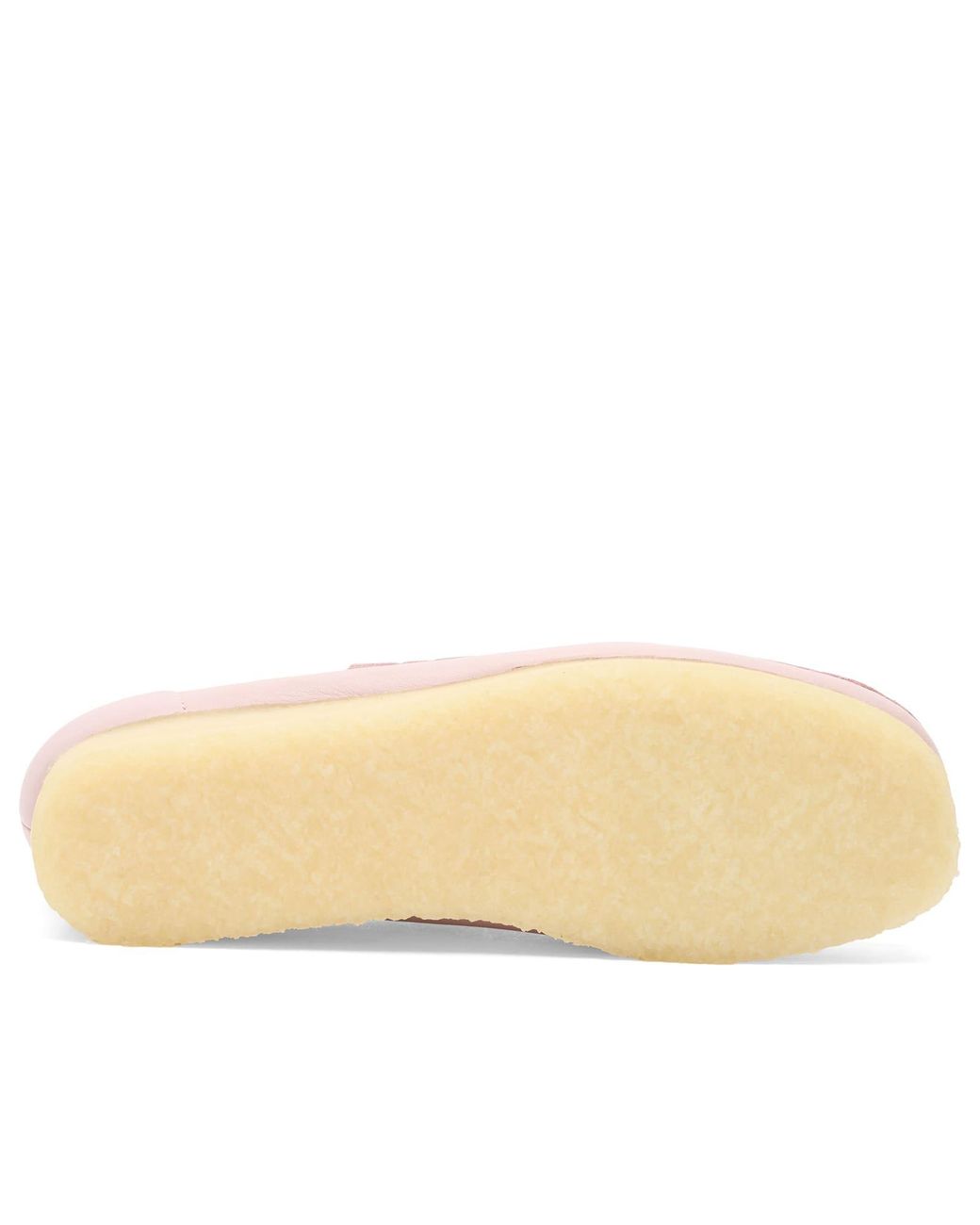 Clarks Pink Leather Wallabee Boot