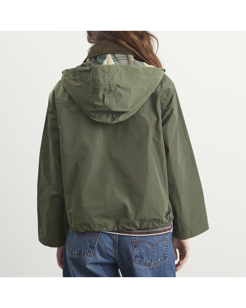 Barbour Green Weaver Showerproof Jacket